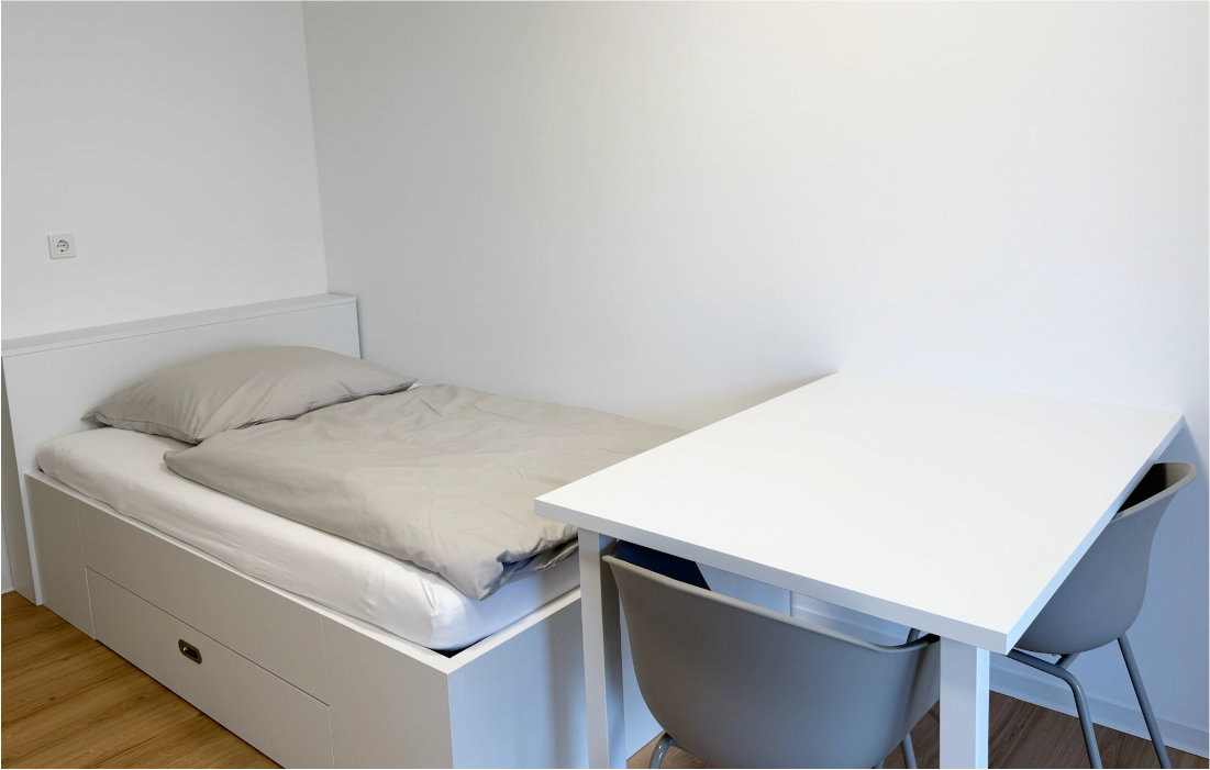 Single-Apartment im 1. Obergeschoss der RW63 – Innenansicht 2 von 5