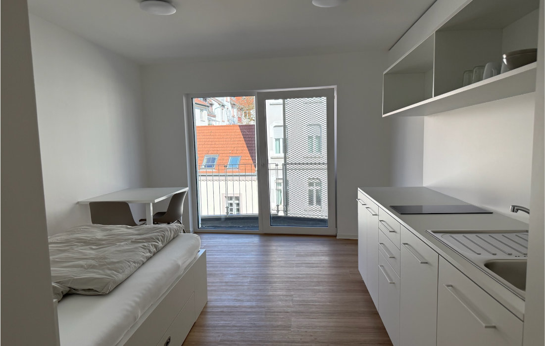 Single-Apartment im 3. Obergeschoss der RW63 – Innenansicht 2 von 5