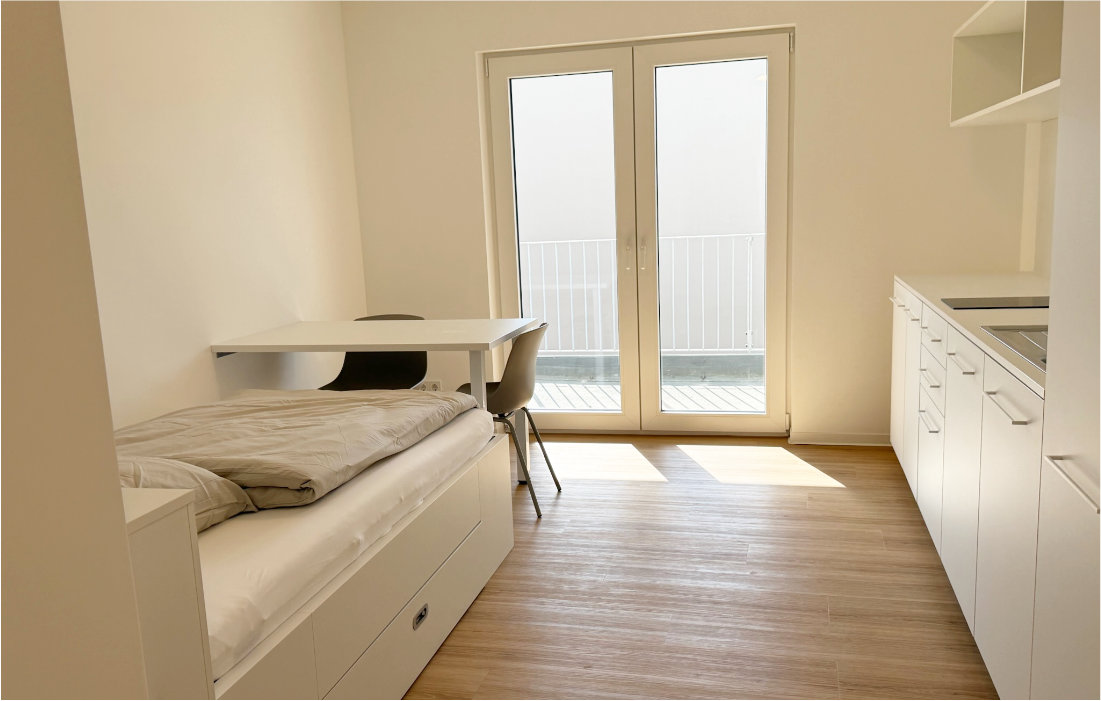 Single-Apartment im 3. Obergeschoss der RW63 – Innenansicht 2 von 5