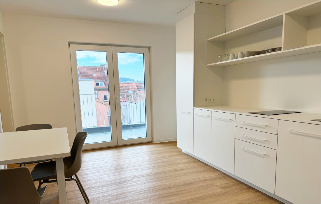 Duplex-Apartment im 4. Obergeschoss der RW63 – Innenansicht 1 von 5
