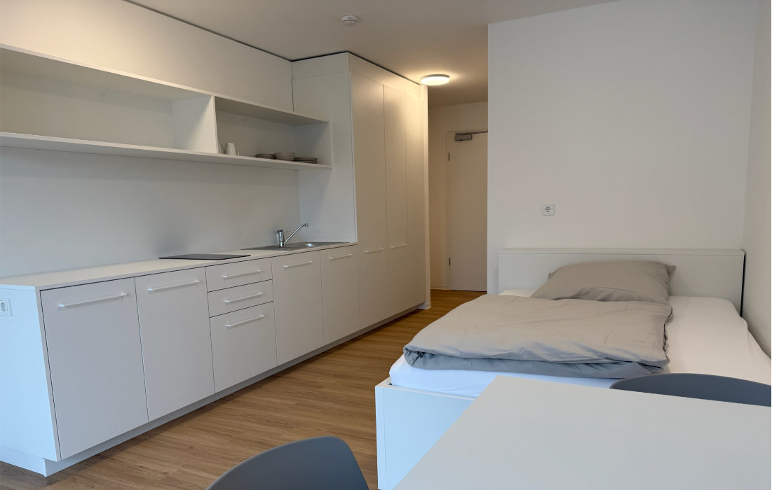 Single-Apartment im 5. Obergeschoss der RW63 – Innenansicht 1 von 5