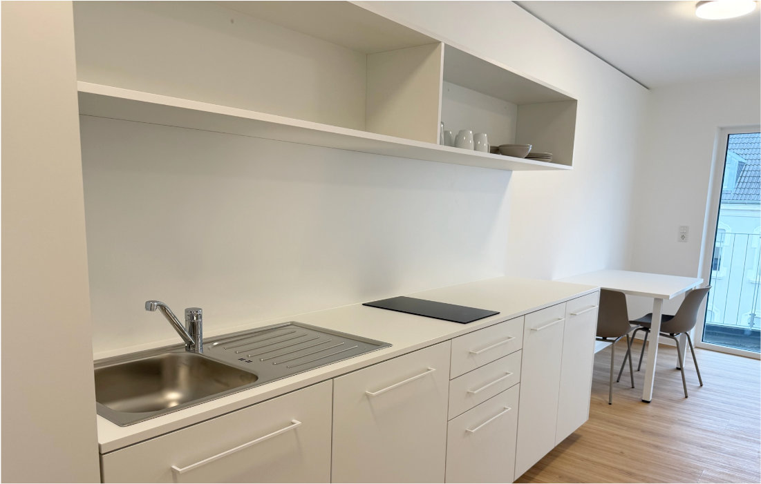 Single-Apartment im 5. Obergeschoss der RW63 – Innenansicht 2 von 5
